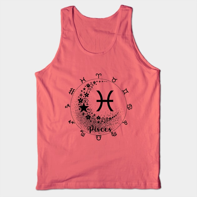 esoteric zodiac signs Tank Top by Night Fairy